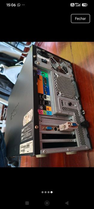 PC DESKTOP Acer Aspire M3641 para peças 

2 Gb de RAM, DDR 3, vendo sem HDD