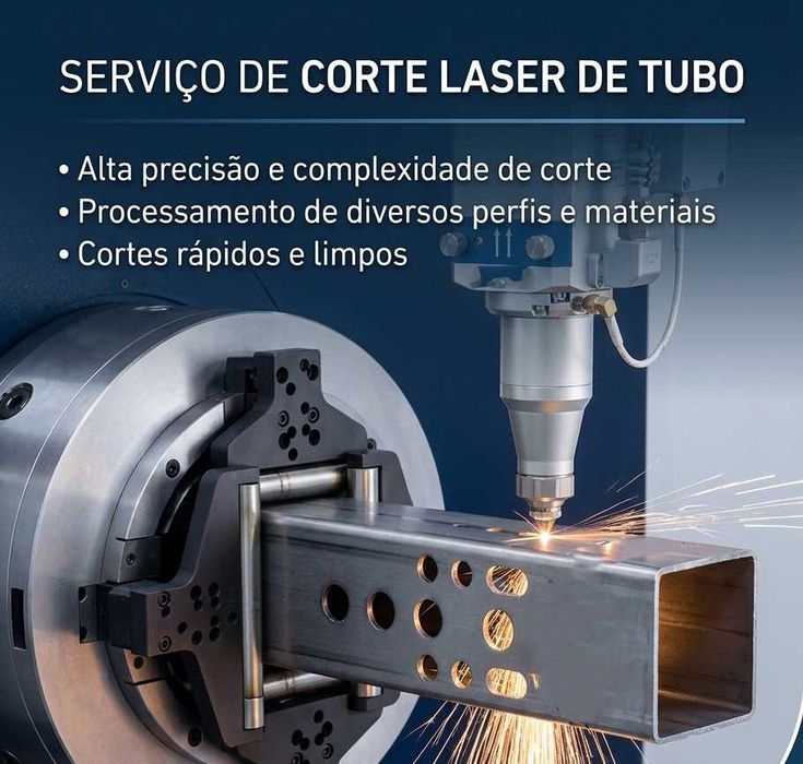 CORTE LASER DE TUBO , CORTE LASER DE CHAPA , CORTE LASER DE PERFIS
