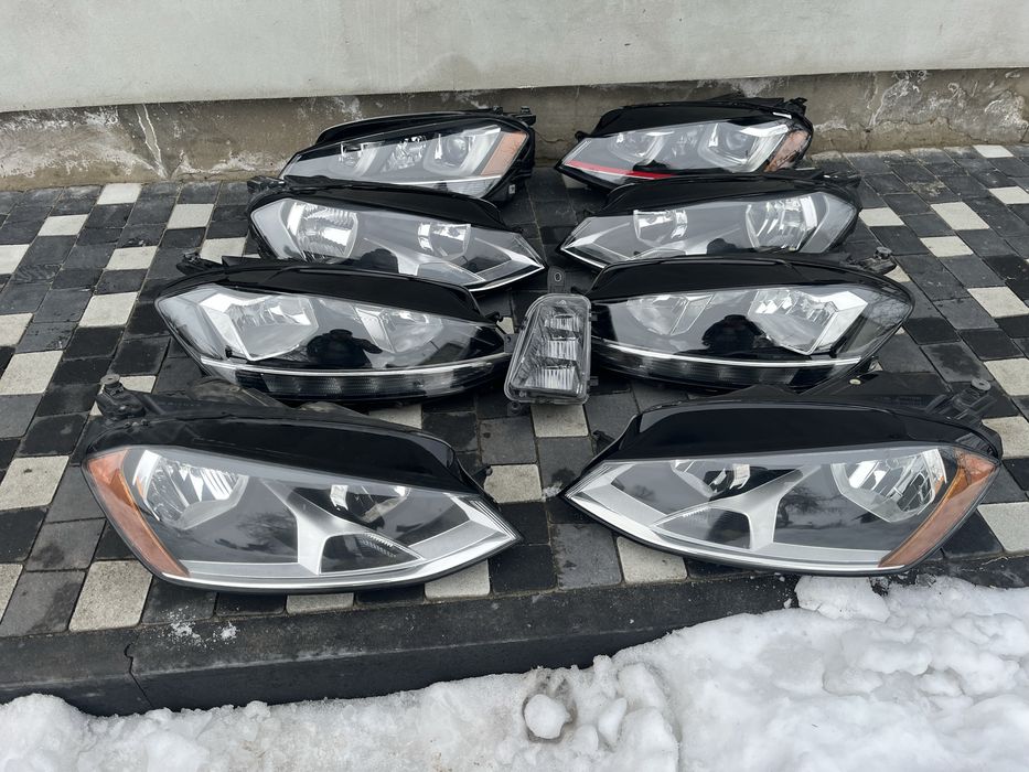 Golf 7 фара gti bixenon