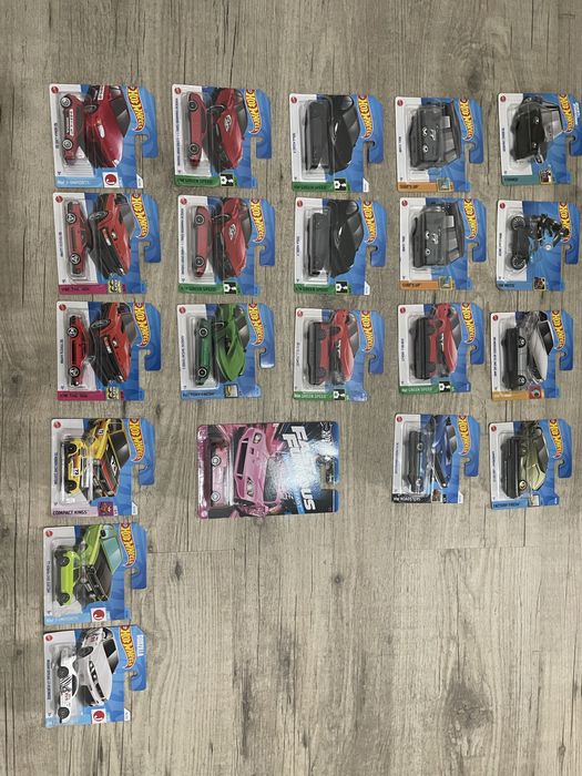 HotWheels BMW - NISSAN - MCLAREN - HONDA - TREASURE HUNT