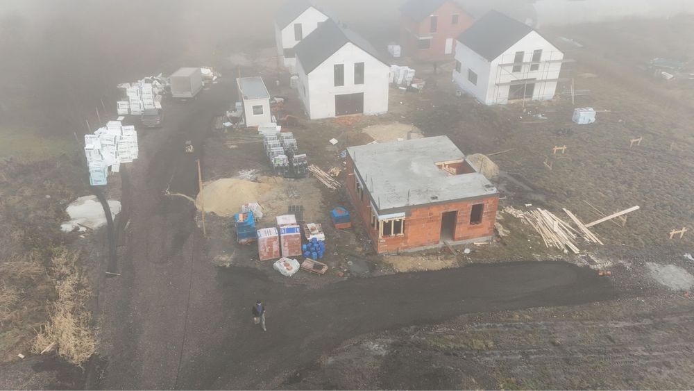 Dom Wolnostojący Ruda Slaska Wirecka Stan Surowy zamkniety z docieplem