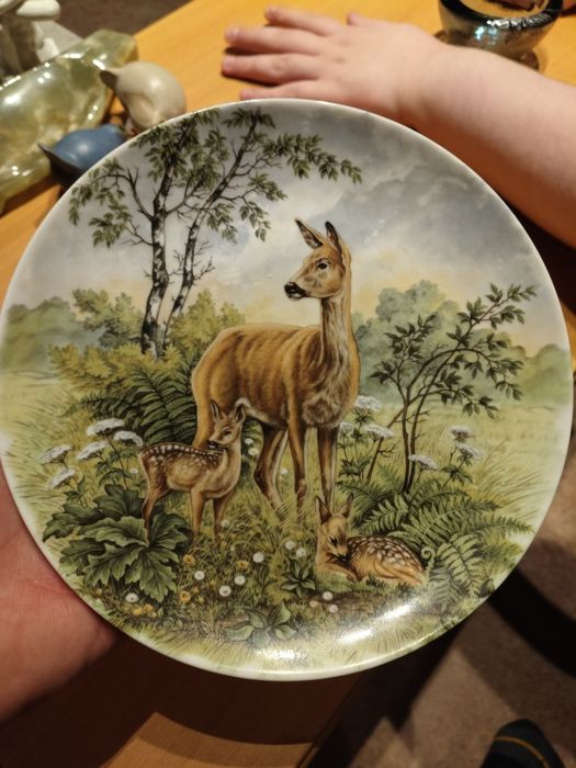 Talerz patera sarny jelenie Kaiser w.Germany