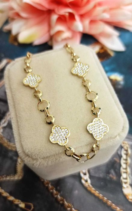 Złota bransoletka p.585/4,06g