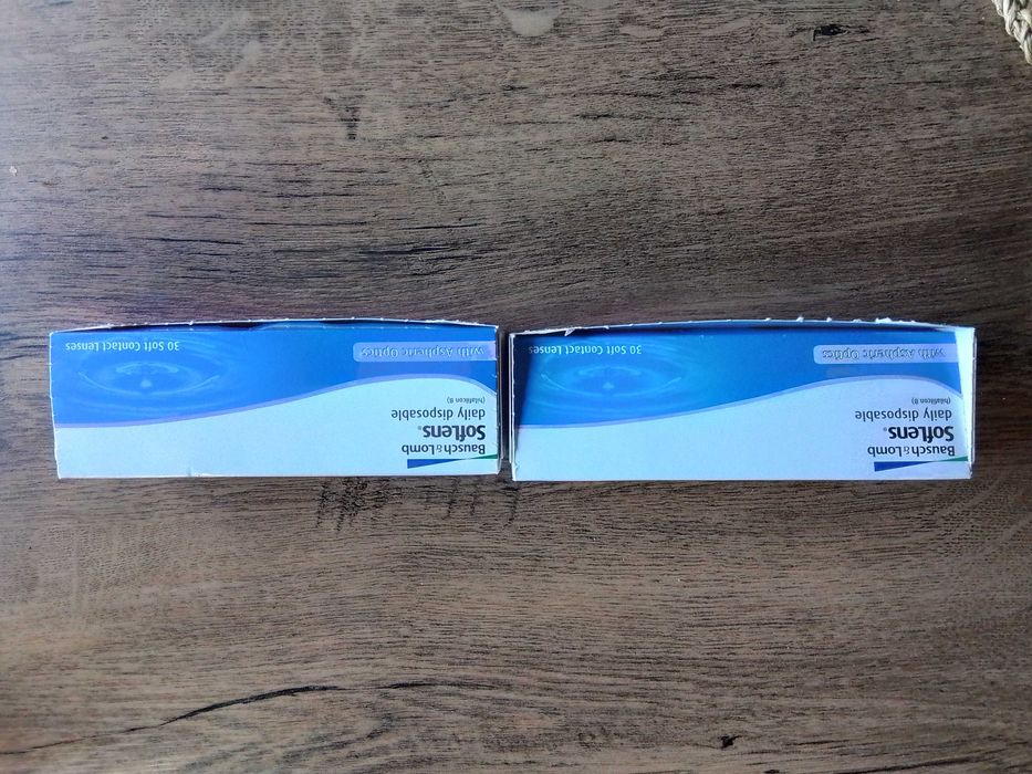 Soczewki Bausch&Lomb jednodniowe -5.25 i -5.00