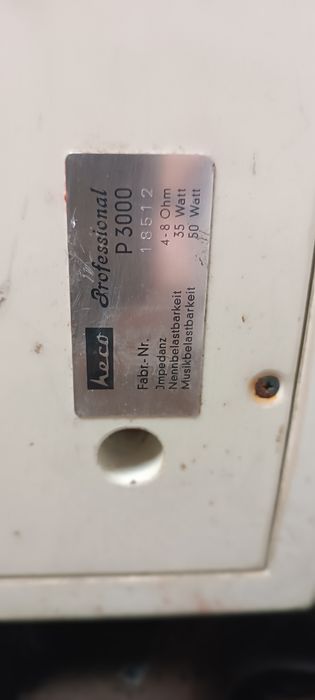 Heco profesional P3000 białe
