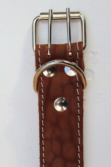 Нашийник шкіряний(Кожаный ошейник) 40 - Безрозмірний (МОЖЛИВИЙ ОПТ)