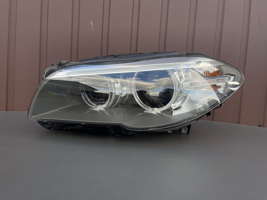 BMW F10 F11 LCI LIFT XENON NIESKRĘTNY lampa lewa przednia reflektor lewy przedni bixenon nieskretny