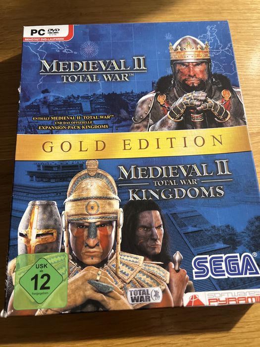 Medieval II Total War Gold Edition + Kingdoms | PC DVD | Klasyka