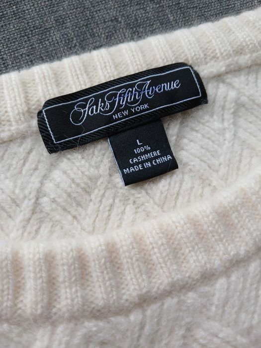 Джемпер Saks Fifth Avenue 100% кашемир (свитер светр кашеміровий)