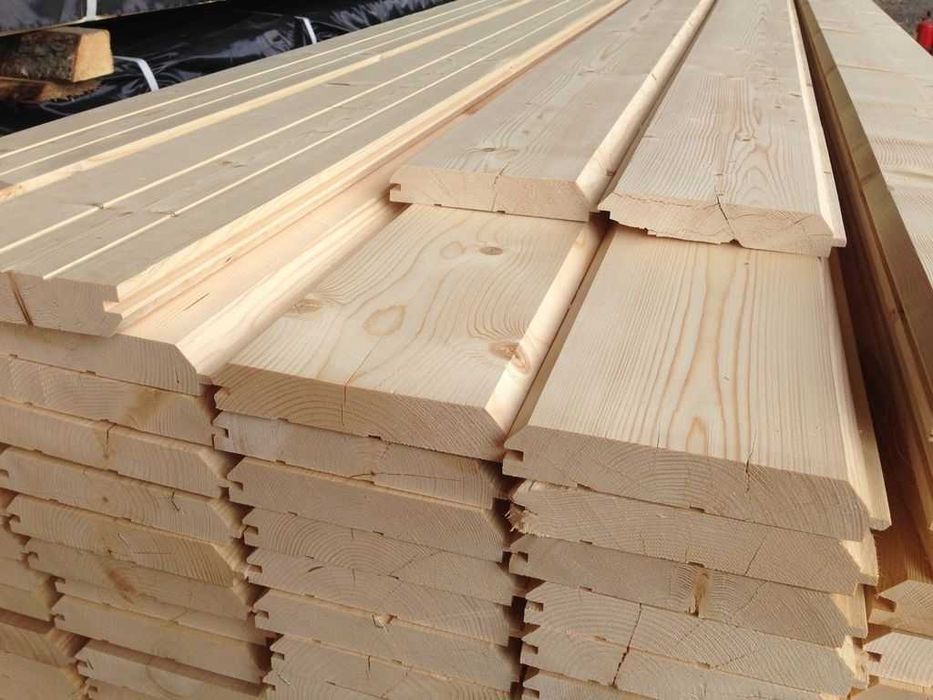 Імітація бруса, фальш брус, сосна, смерека, модрина