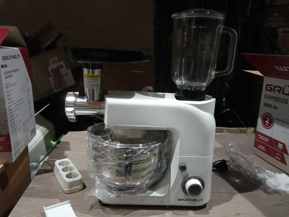 Кухонная машина GKM0020, 1800 Вт, 6 скоростей ( GRUNHELM)