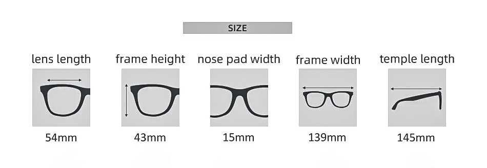 оправа окуляри для зору поляризаційні UV400 сонцезахисні Polarized