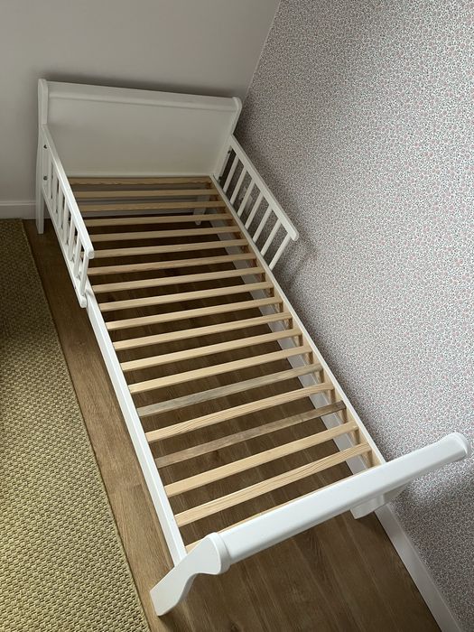 Drewniane łóżko dziecięce Woodies 140x70