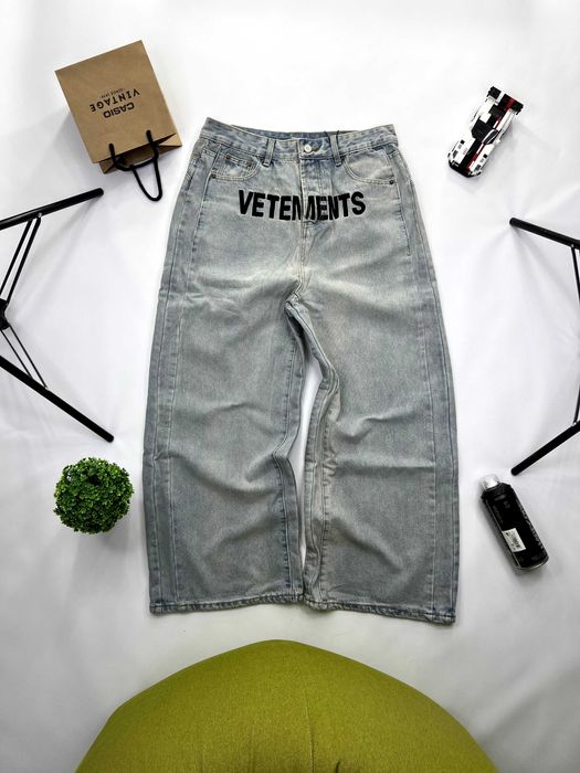 Джинси VETEMENTS jeans штани широкі rap baggy opium denim y2k sk8