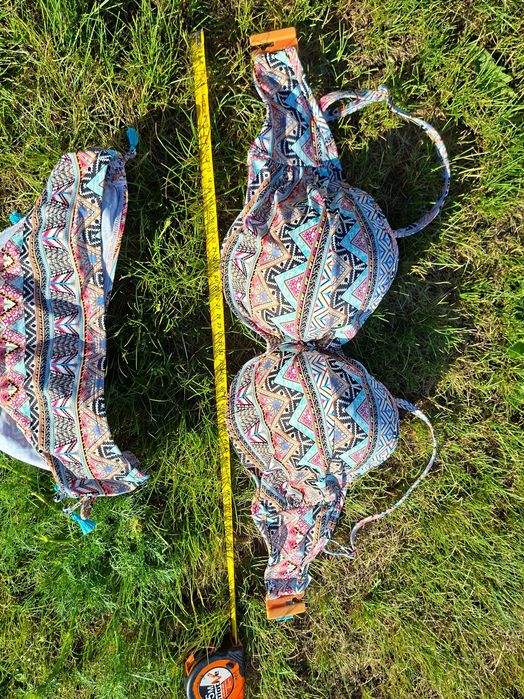Strój kąpielowy bikini Panache Eclectic Boho przepiękny odpinane ramiączka  65H 30H