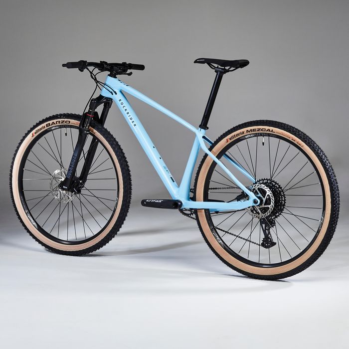 BICICLETA BTT CROSS COUNTRY ROCKRIDER RACE 740 Quadro em Carbono Azul
