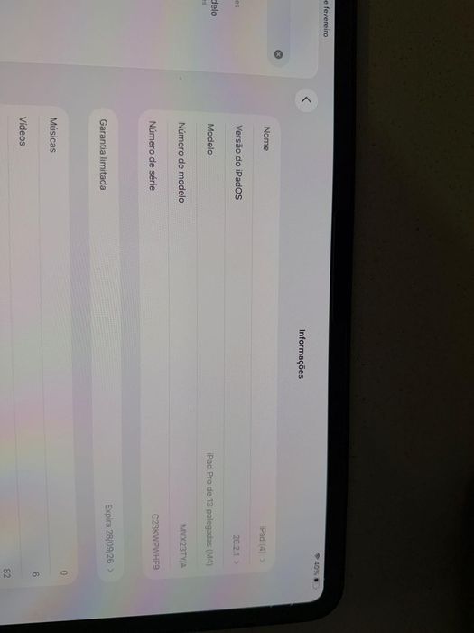 IPAD PRO De 13 Polegadas