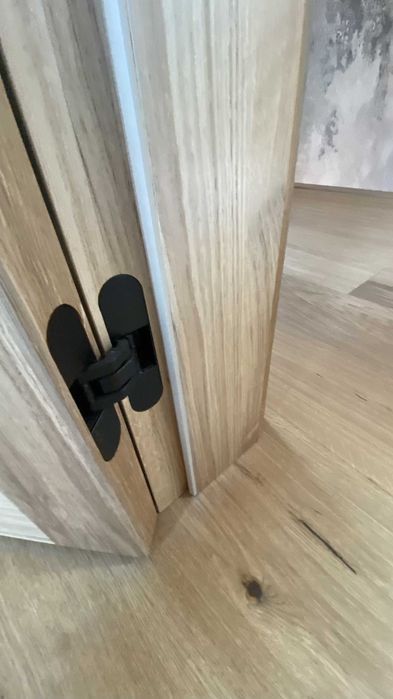 Drzwi drewniane bezprzylgowe dębowe pełne - transport + montaż b