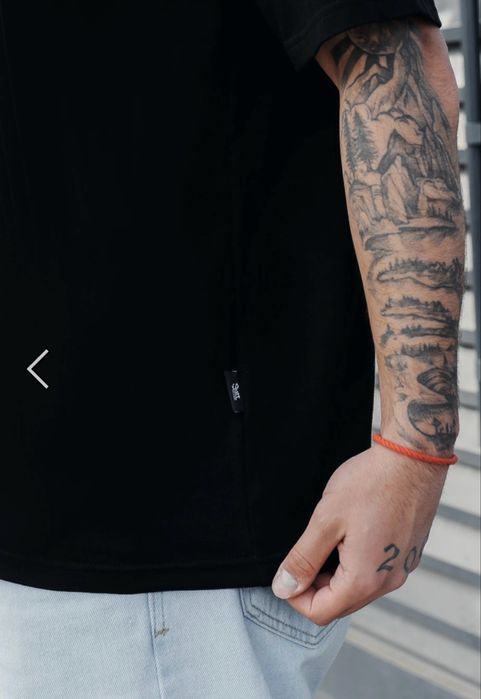 Футболка Staff black oversize L