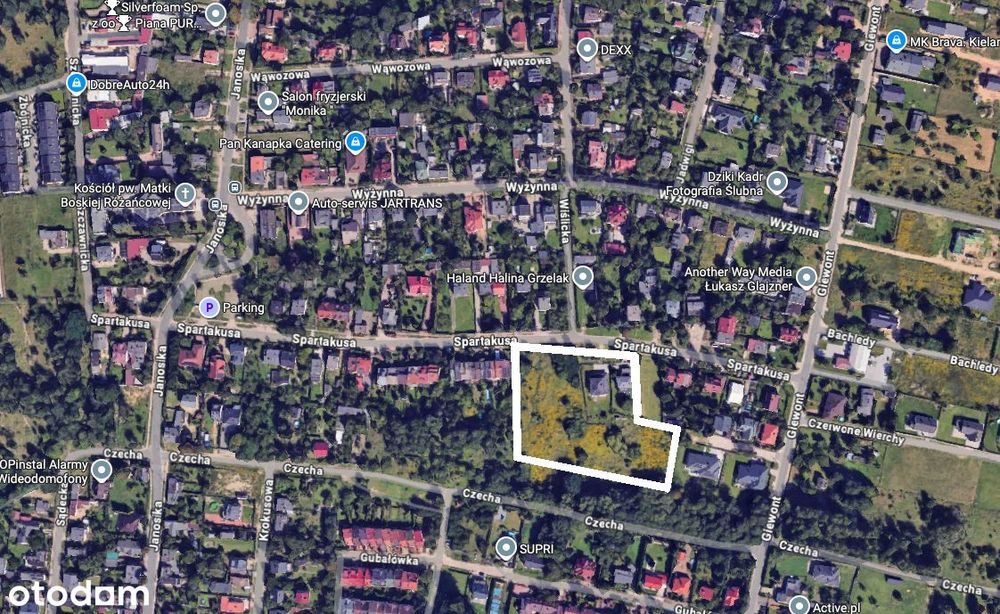 Działki budowlane na sprzedaż blisko centrum handlowego M1