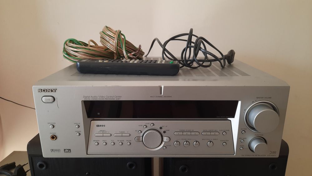 Home Theater Sony + subwoffer / 2 colunas Polycell