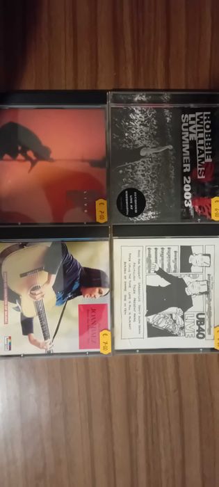 Música em Cd Artistas e Grupos Internacionais Live.