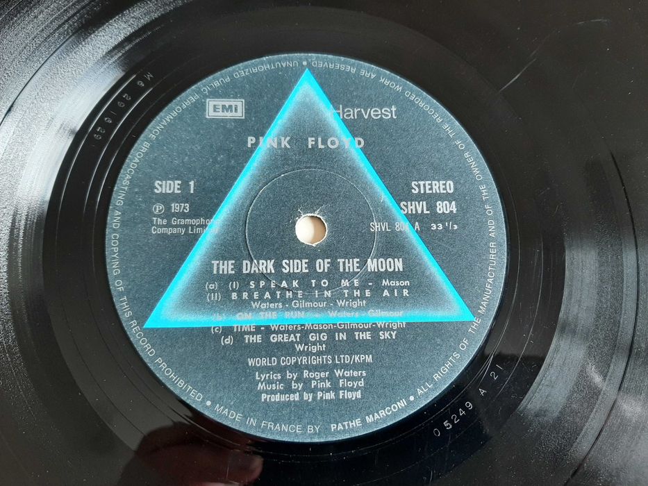 Pink Floyd - Dark Side of The Moon - UK - Vinil LP