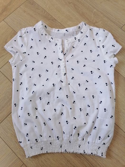Bluzka biała na zakończenie /rozpoczęcie szkoły
