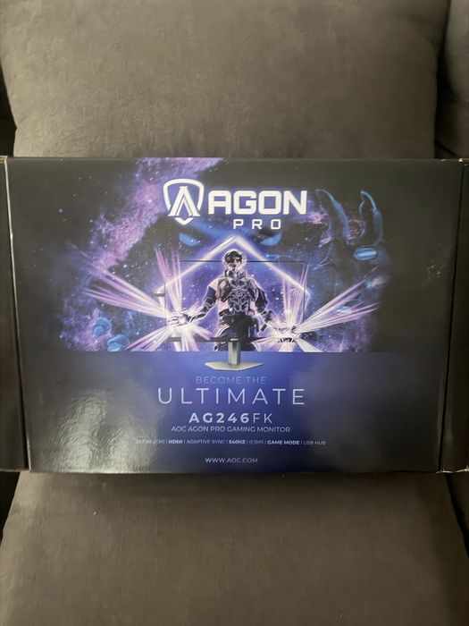 Monitor Gaming AOC AGON PRO 540Hz – Como Novo (Apenas 3h de uso)