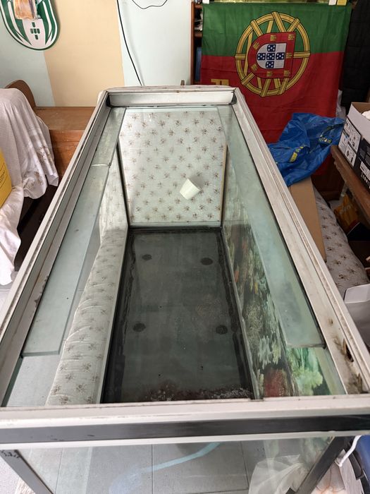 Aquario 120cm x 55cm x 55cm