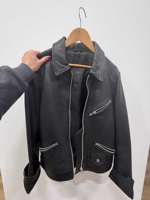 Шкіряна куртка, TOPMAN, розмір М