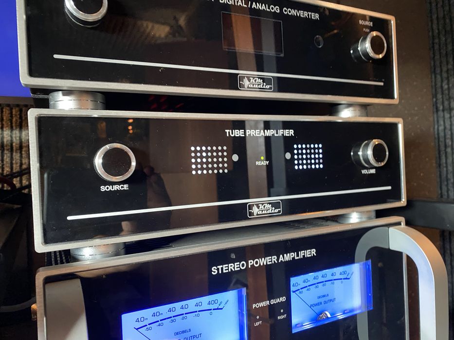 Końcowka mocy tranzystorowa  high-end 2x27 wat