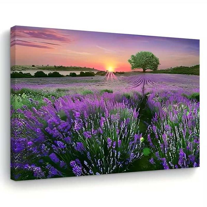 Obraz na Płótnie w Drewnianej Ramie -