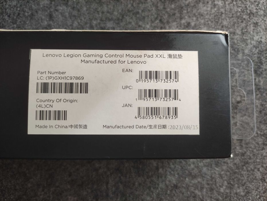 Tapete Lenovo Gaming Lenovo Legion Control XXL [NOVO]