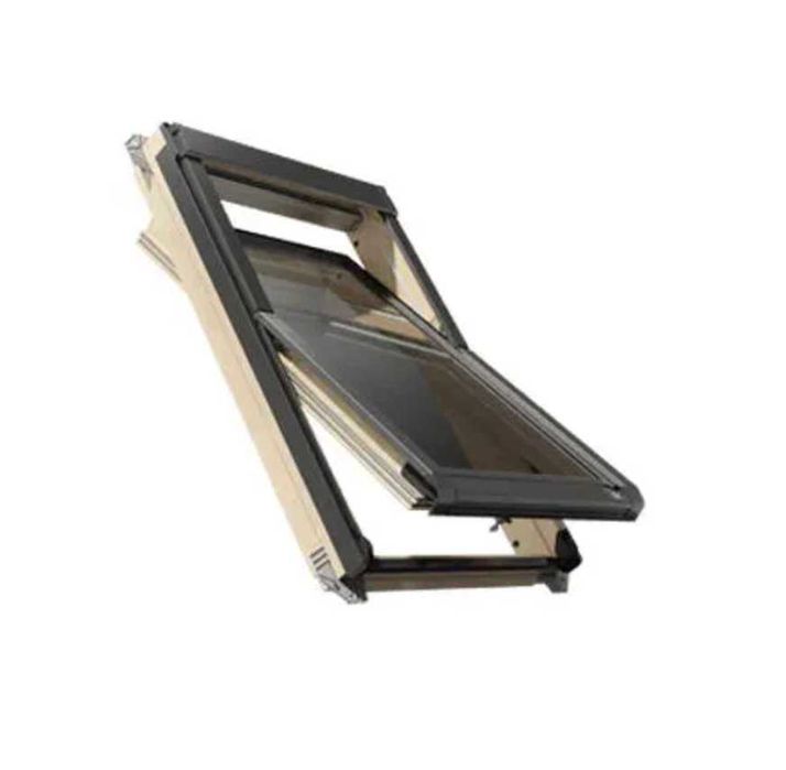 janela telhado OKPOL VSO E2 55 cm x 78 cm e rufo - NOVA