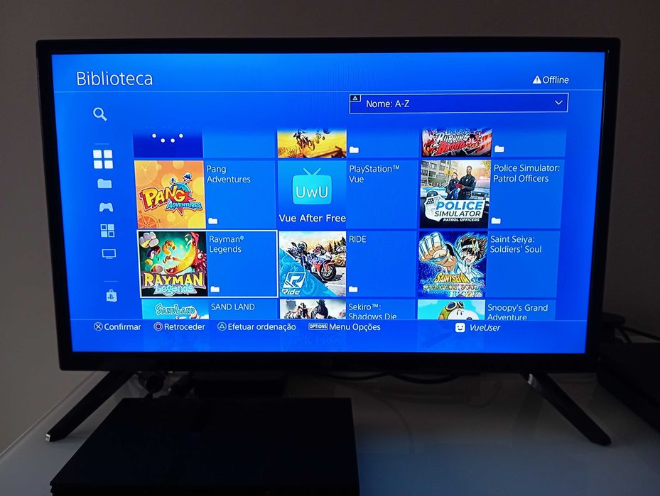 PS4 slim 1TB PlayStation 4, + de 50 jogos, Gold HEN (aceito retoma de jogos PS1 PS2 e PS3)