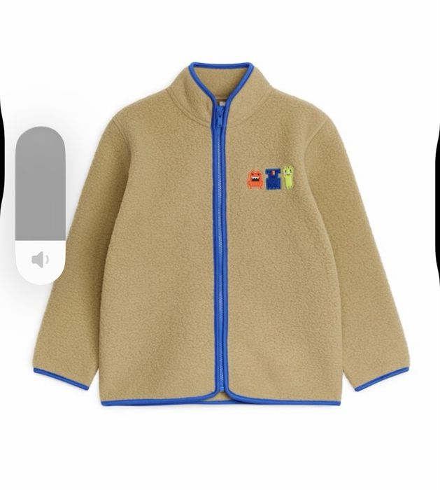 Arket дитяча флісова куртка