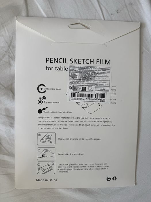 Pelicula para ipad air 2026/2025