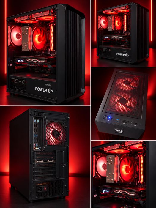 Ігровий ПК Intel 14ядер 28п | MSI RX 580 8GB | 16GB DDR4 2400mhz rgb кожух | SSD + HDD | игровой пк, пк для работы, пк для роботи, мощный пк,для учебы