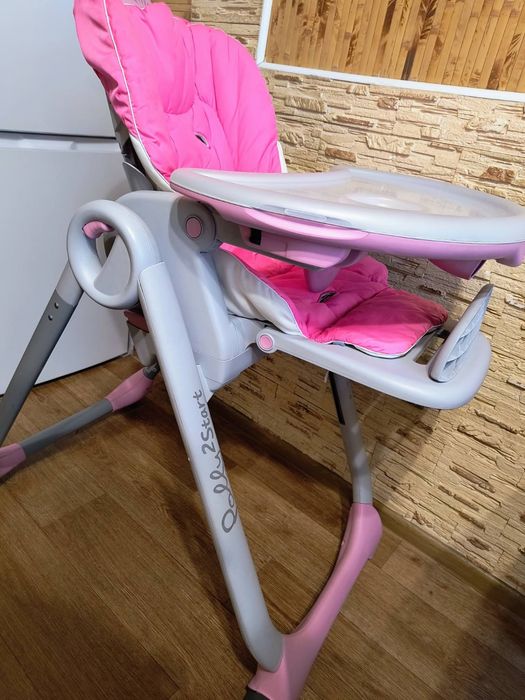 Дитячe крісло для годування Chicco ooly star 2