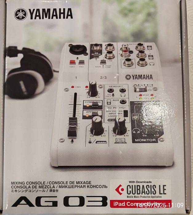 Mesa Mistura Yamaha AG03