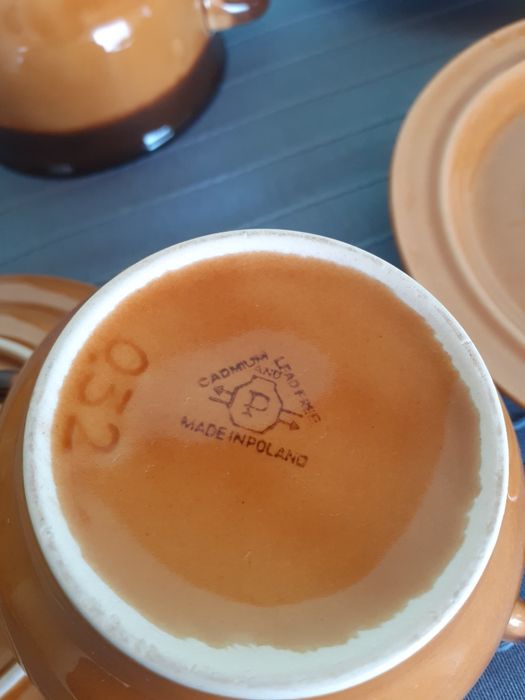 Bulionówki porcelit Pruszków czasy PRL