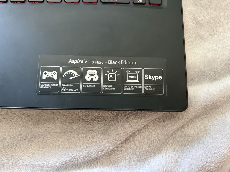 Aspire V 15 Nitro - Black Edition