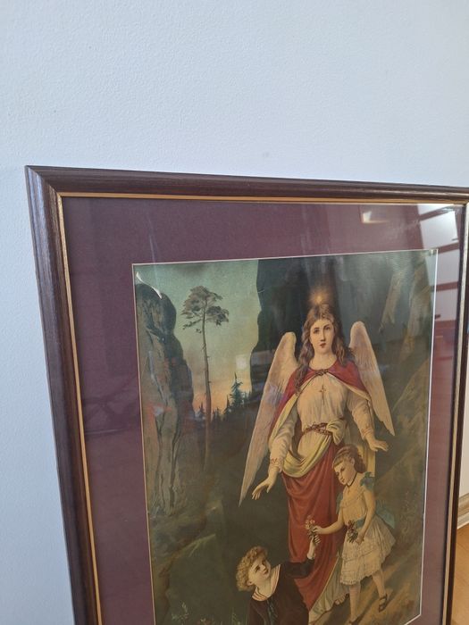 oddam obraz o tematyce religijnej anioł Passe-partout