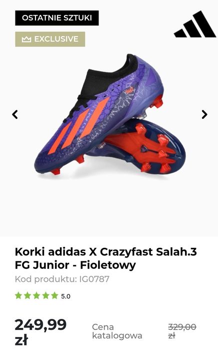 Korki Adidas X Crazyfast