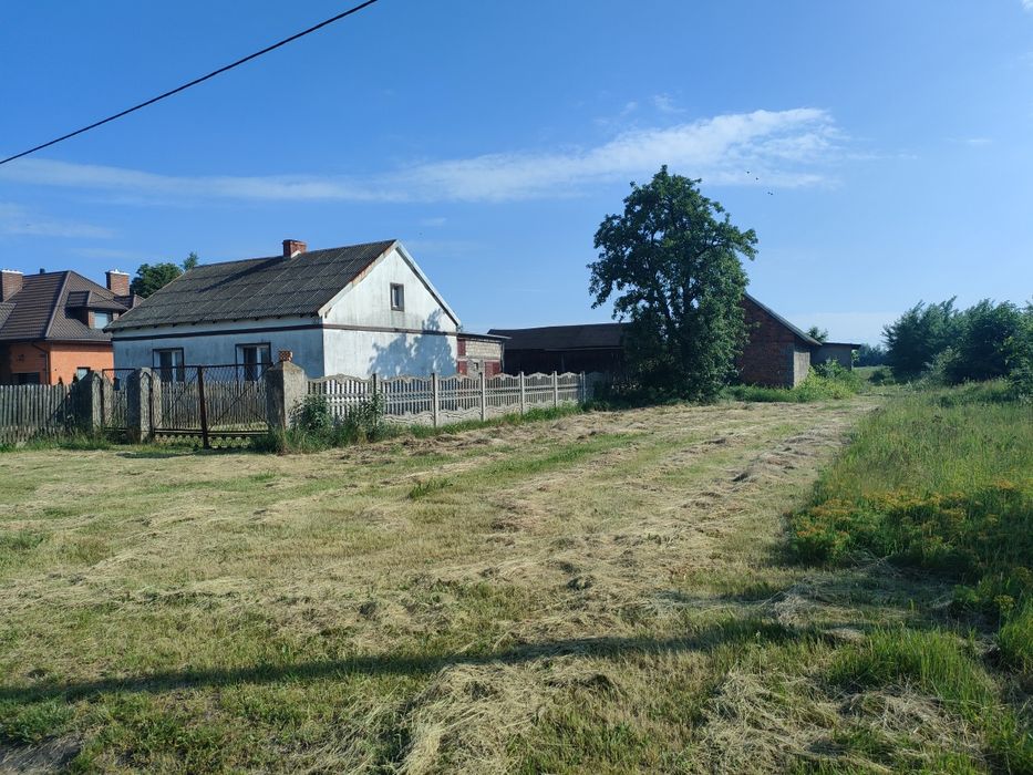 Siedlisko działka z budynkami dom gospodarstwo