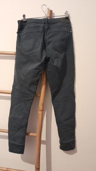 Calças Skinny Mango azuis