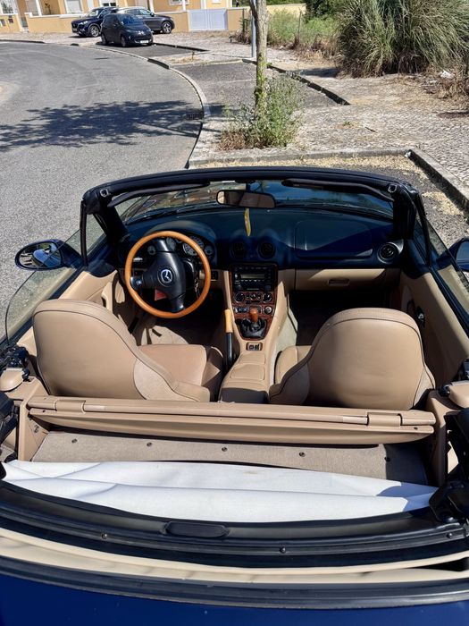MX5 1.6 nacional, 72.000 km, AC e Hard Top