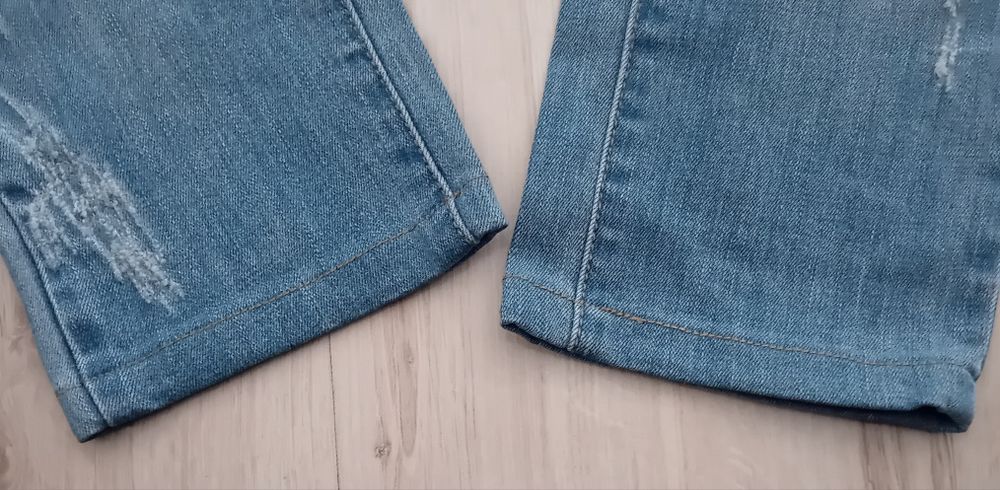 NIE sprzedaję TANICH  rzeczy! >bo sprzedaję dobre! ONLY jeansy damskie 29/34 , /pas 40 cm/ z dziurami