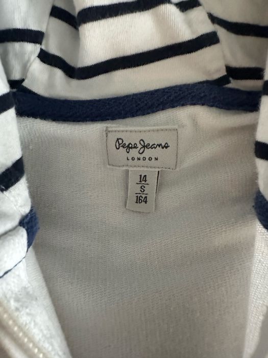 Bluza dziewczęca Pepe Jeans biała 164 cm
